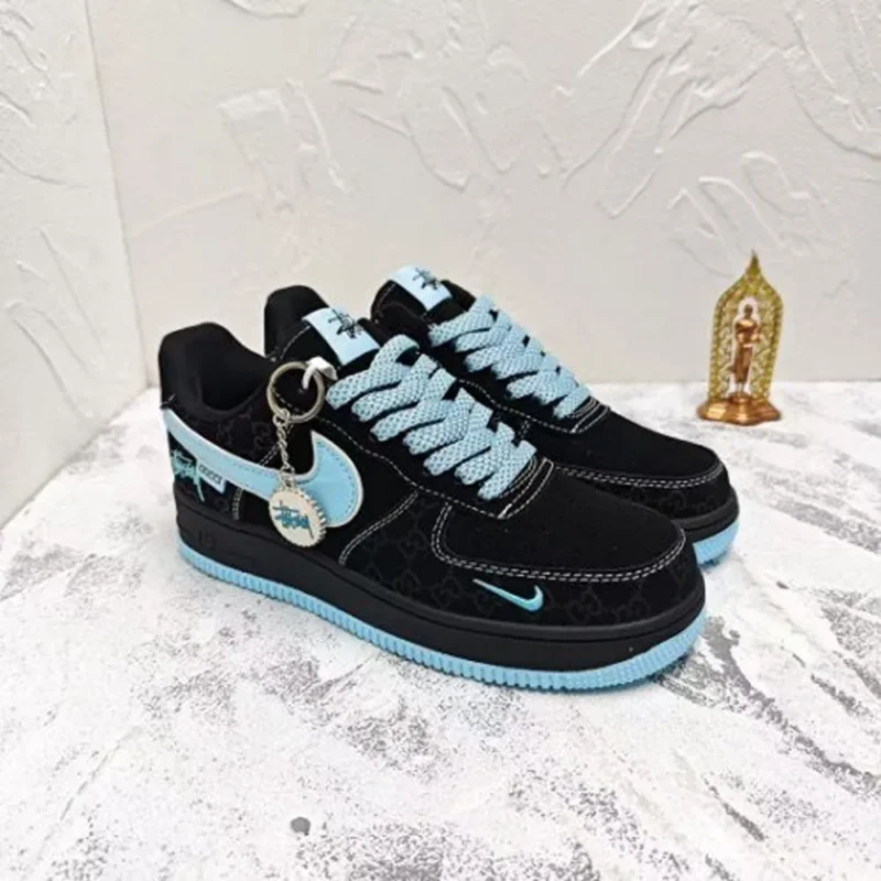 Nike Airforce 1 X Gucci GG Blue 2025 For Men’s Shoes (BSF209)