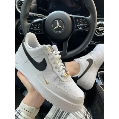 Nike Airforce Mini Gold Swoosh Men Shoes (FT417)