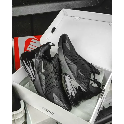 Nike Airmax 270 Triple Black Shoes For Men (LAB494)