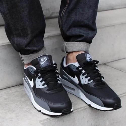 Nike AirMax 90 “Essential Black” Shoes For Men (BOT29)