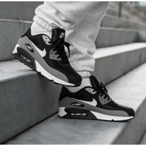Nike AirMax 90 “Essential Black” Shoes For Men (BOT29)