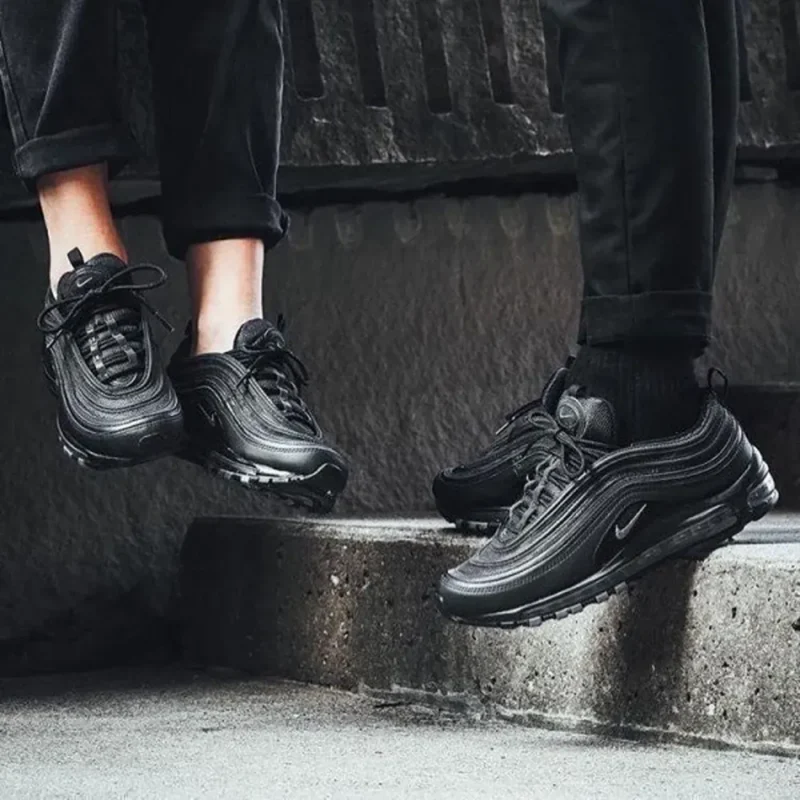 Nike Airmax 97 Triple Black Men Shoes (FT799)