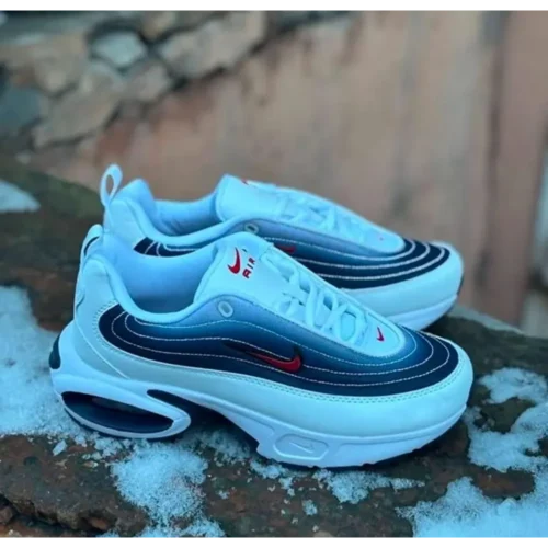 Nike Airmax Portal White Navy Men Shoes (FT495)