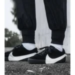Nike Blazer City Low Black White Shoes For Men (LAB12)