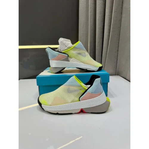 Nike Go Flyese White Celestine Shoes For Men (BOT1211)