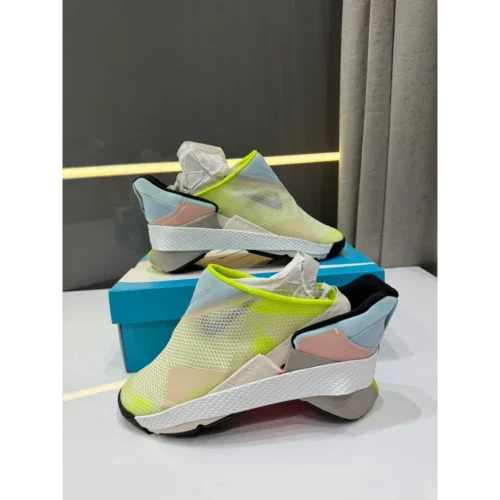 Nike Go Flyese White Celestine Shoes For Men (LAB694)