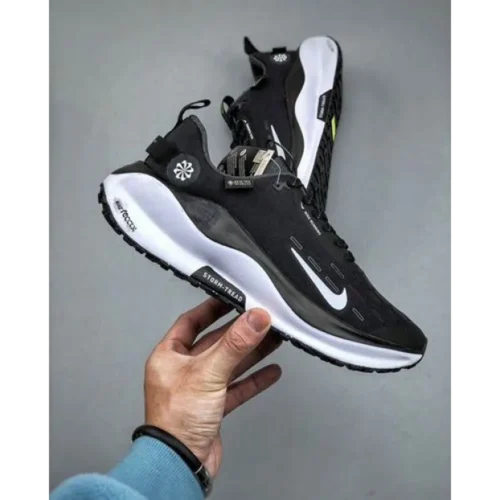 Nike Infinity Run 4 Gore Tex Black White Shoes For Men (BSF07)