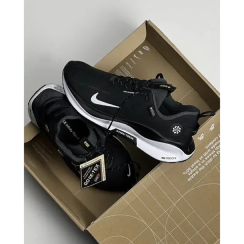 Nike Infinity Run 4 Gore Tex Black White Shoes For Men (BSF07)