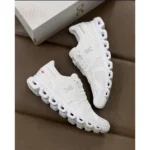 On Cloud Running 5 All White Shoes For Men (BOT511)