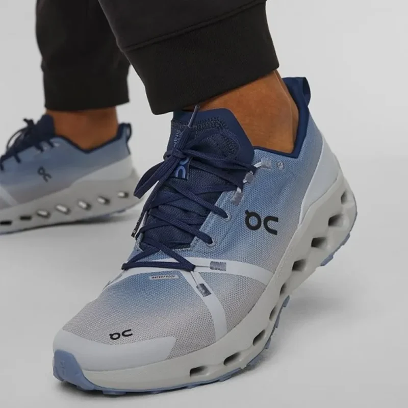 On Cloudsurfer Trail Waterproof Chambray Glacier Men’s Shoes (FT467)