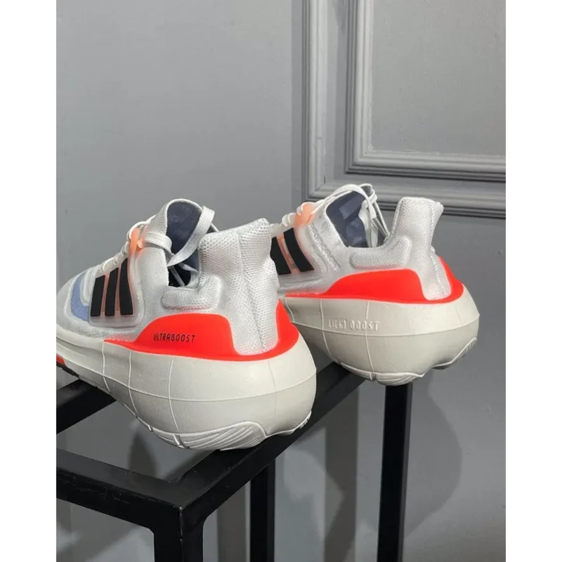 Premium Adidas Ultraboost 2021 White Orange Shoes For Men (RMF18)