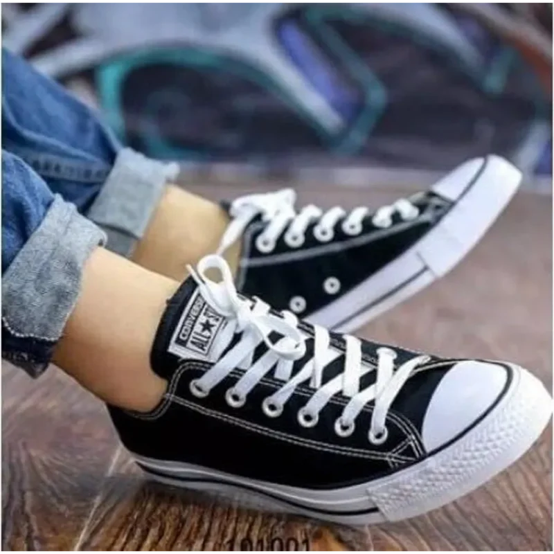 Premium Converse All Star High Black Shoes For Men (LL509)