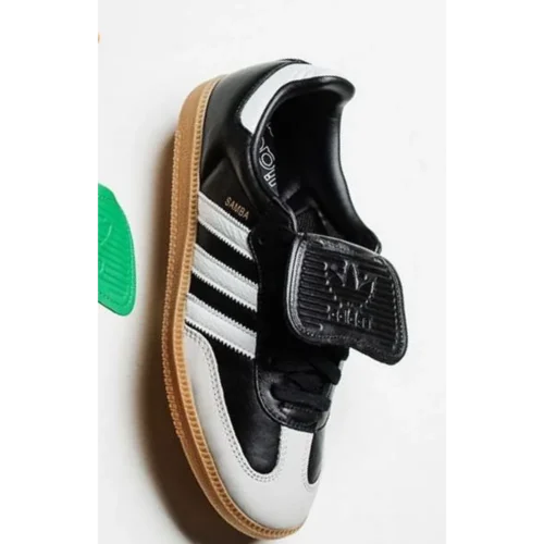 Stylish Adidas Samba Lt Black Cloud White Shoes For Men (BYT01)