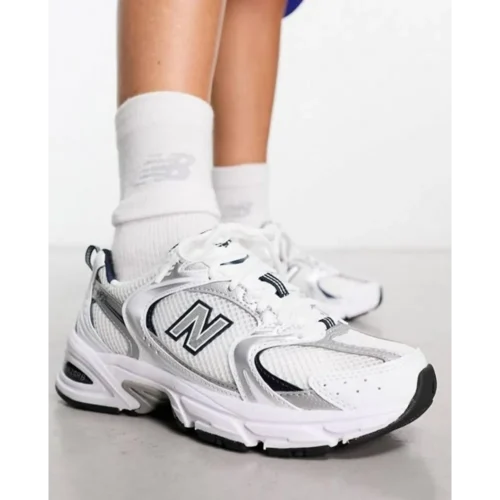 Stylish New Balance 530 White Navy Shoes for Men (SW4723)