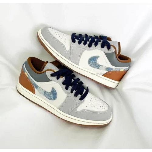 Stylish Nike Air Jordan Retro 1 Low Phantom Shoes For Men (SW5779)