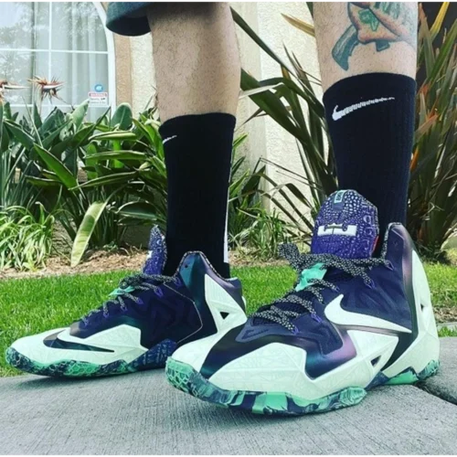 Stylish Nike Air Lebron 11 Gator King Shoes for Men (SW4698)