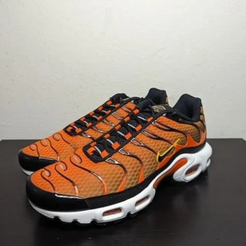Stylish Nike Air Max Plus Sunset Shoes For Men (LL641)