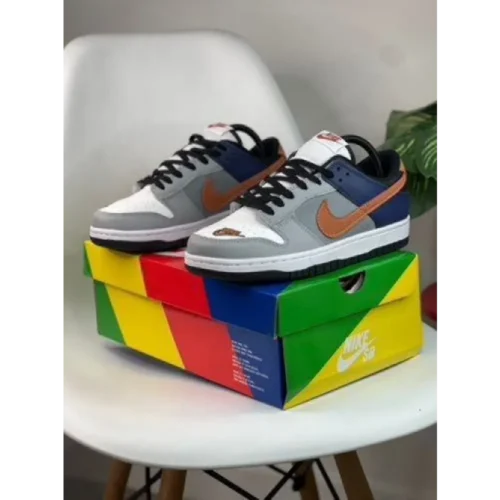 Stylish Nike Dunk Low Ekin White Shoes For Men (LL590)