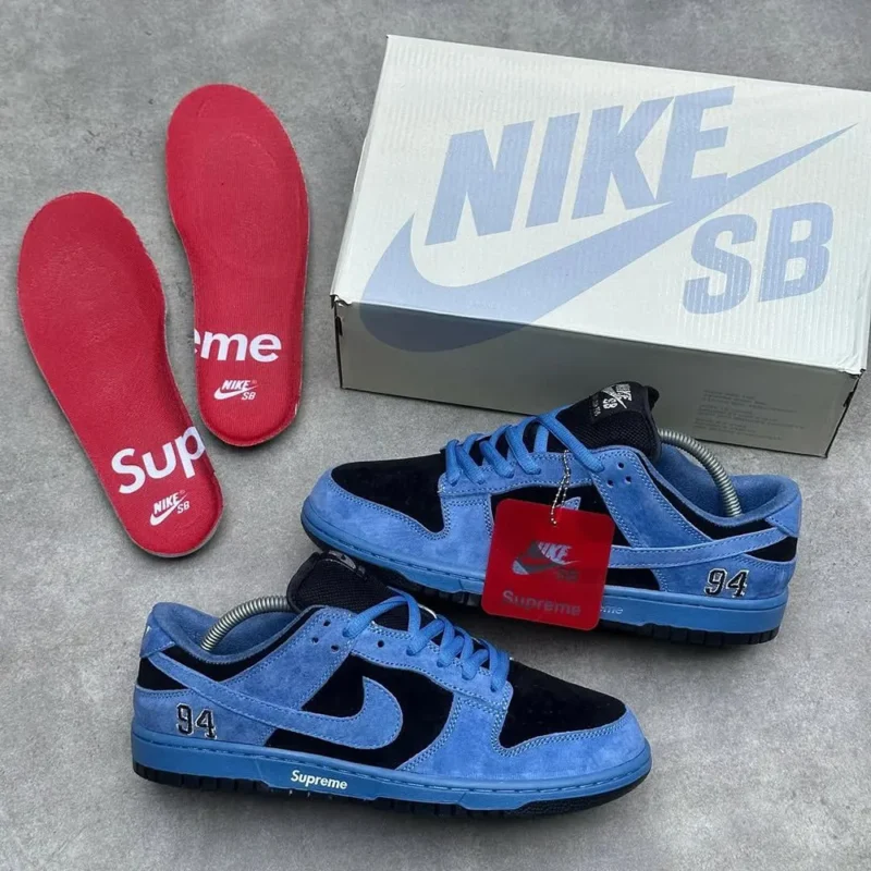 Supreme X Nike Sb Dunk Low Shoes For Men (BOT103)