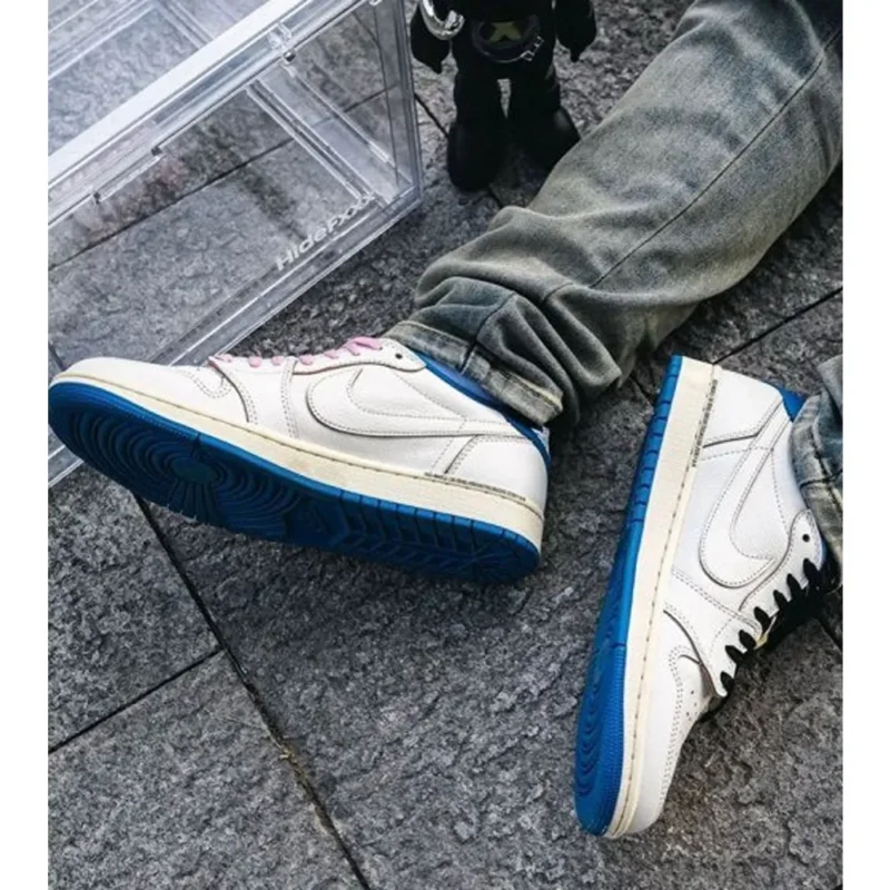 Travis Scott X Nike Air Jordan 1 Low Shoes For Men (BSF93)