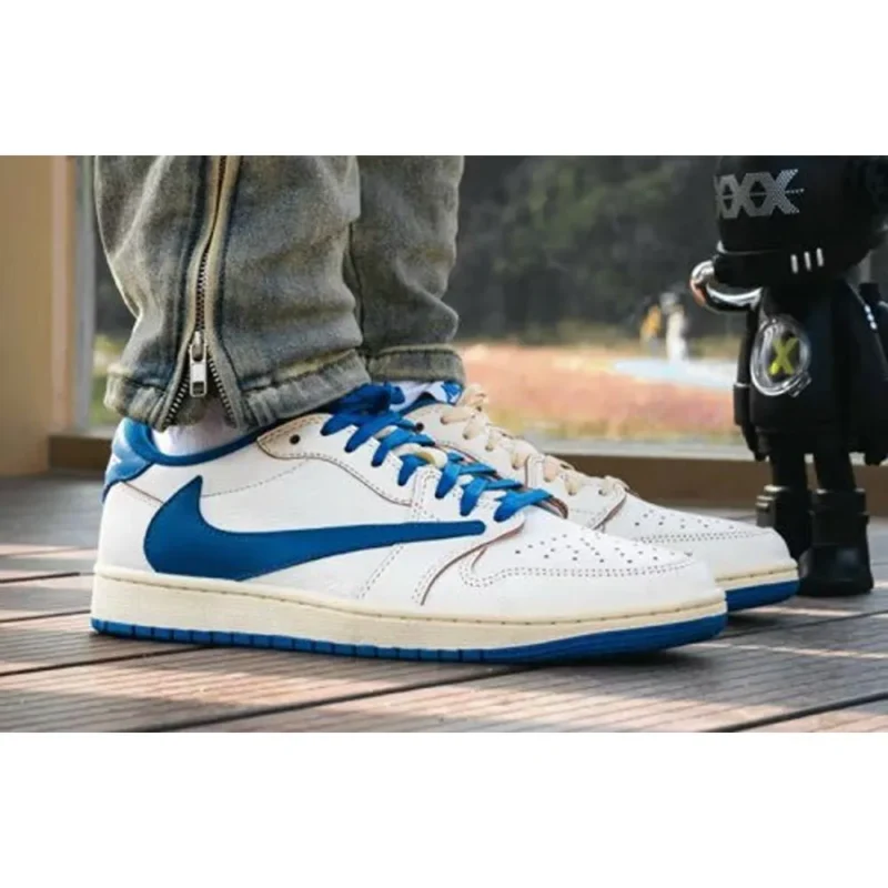 Travis Scott X Nike Air Jordan 1 Low Shoes For Men (BSF93)