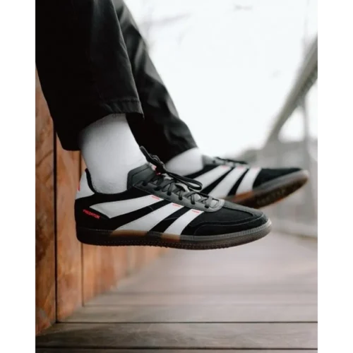 Trendy Adidas Predator Freestyle Black White Shoes For Men (SW5672)