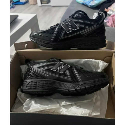 Trendy New Balance 1906R Metallic Black Shoes for Men (SW4773)