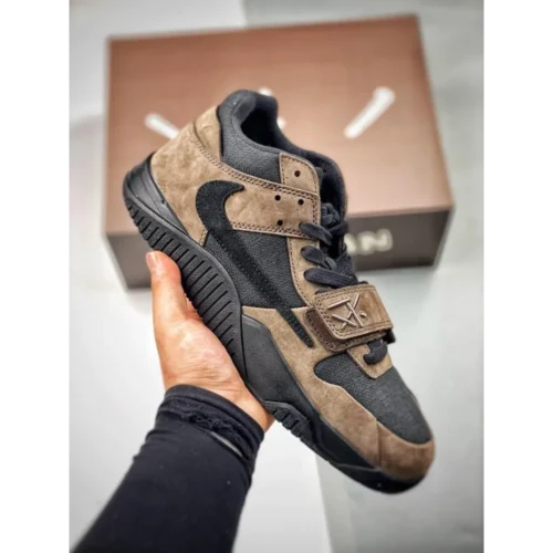Trendy Travis Scott x Jordan Jumpman Jack TR Dark Mocha Shoes For Men (SW5632)