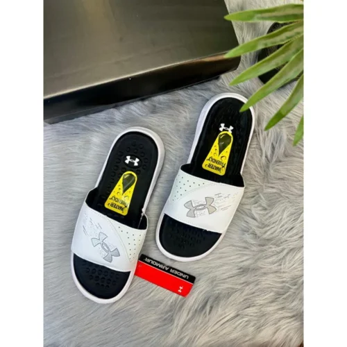 Under Armour Slides White For Men (BSF539)