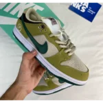 Yuto Horigome x Nike SB Dunk Low ‘Asparagus’ Shoes For Men (BOT57)